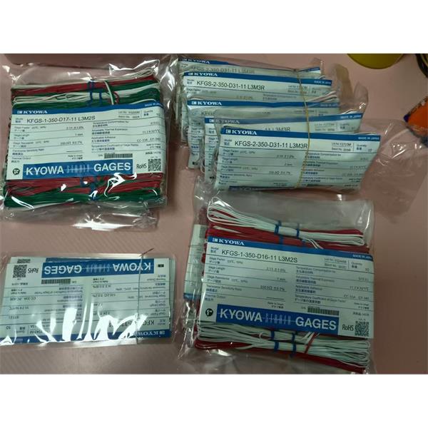 日本KYOWA配件耗材應變片KFGS-1-120-D39-16 L15C3R