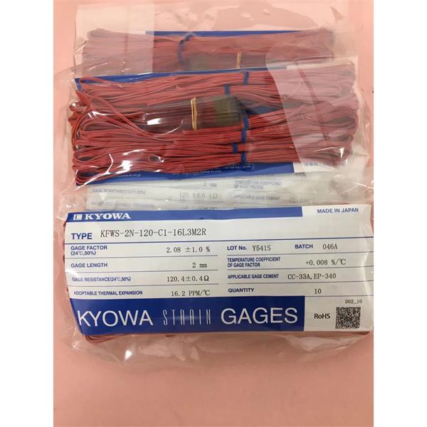 日本原裝進口KYOWA應(yīng)變片KFGS-5-60-C1-23 R5M3