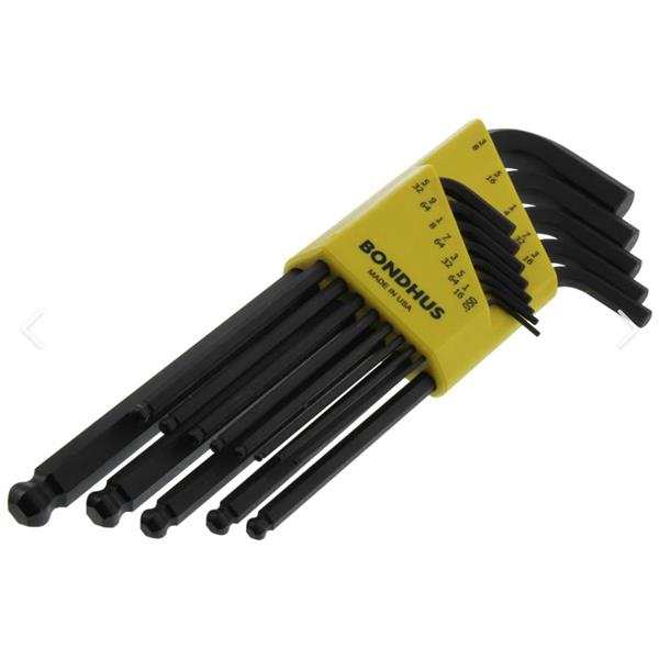 美國(guó)Bondhus波頭六角端L型扳手HLX12G