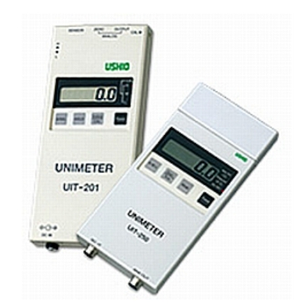 日本USHIO牛尾 紫外線照度計 UIT-201