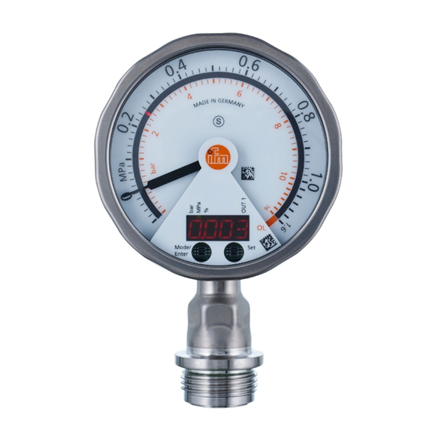 德國IFM易福門帶顯示屏的壓力傳感器PN7096 PN-2,5-RER14-QFRKG/US/ /V