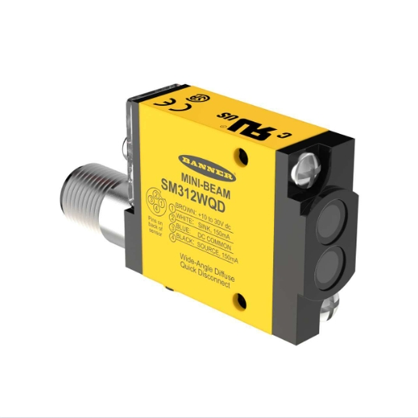 BANNER邦納美國MINI-BEAM系列光電傳感器 SME312CVQDP