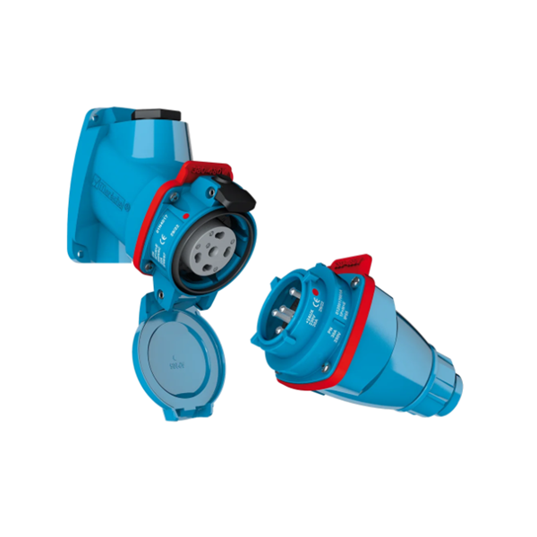 法國(guó)Marechal馬工業(yè)插頭和插座30A–500V IP67–IK09多邊形/金屬