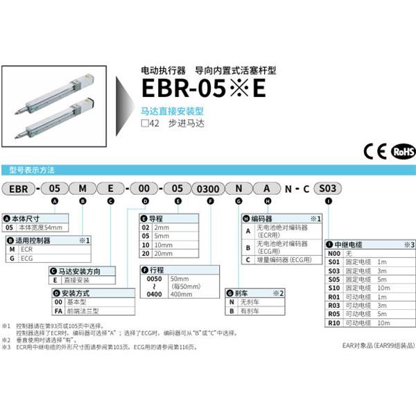 CKD喜開理電動執(zhí)行器導(dǎo)向內(nèi)置式活塞桿型EBR-05GE-00-020400BCB